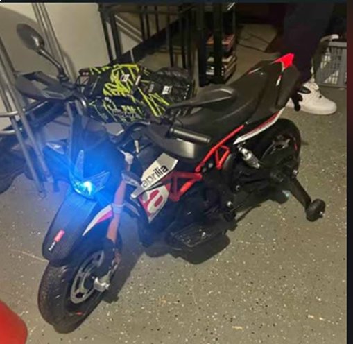 ower wheel motor cycle for kids