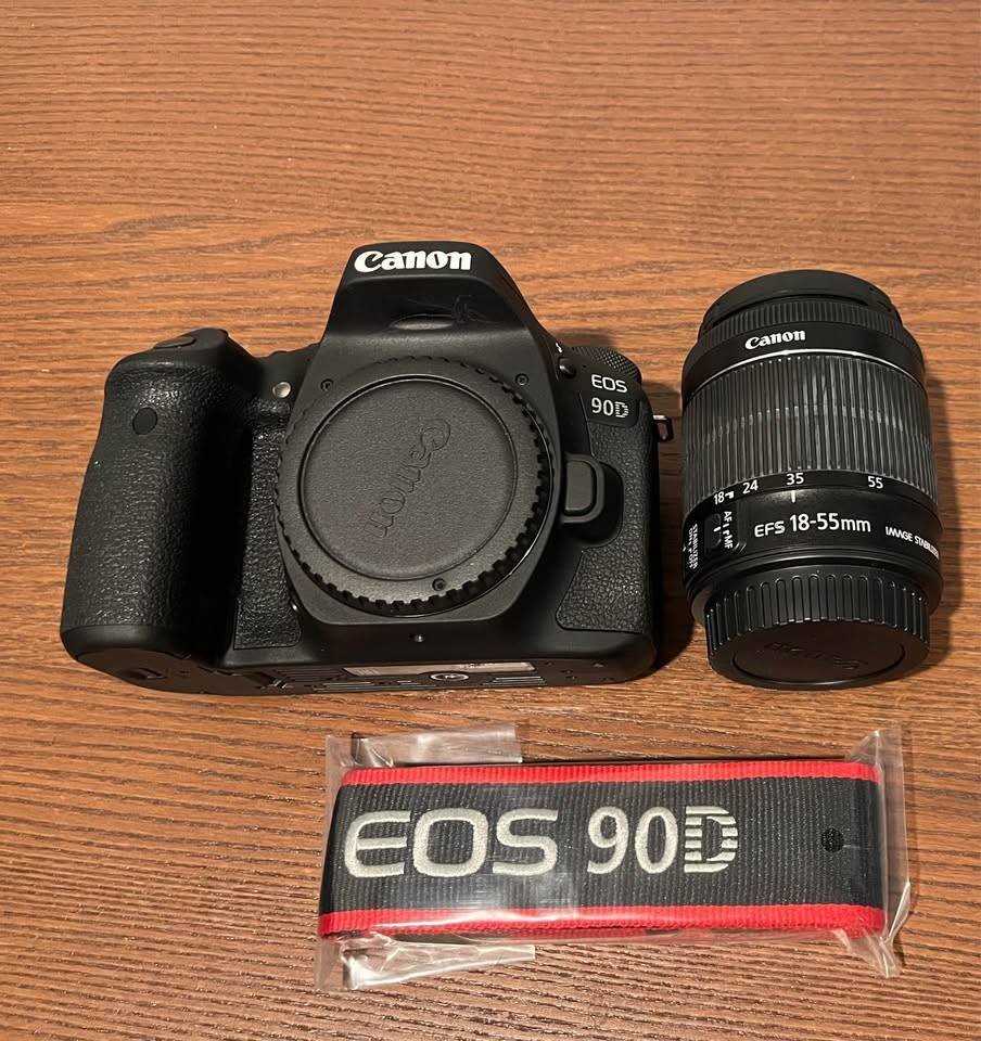 Canon EOS 90 DSLR with 18-55mm Lens with Professional C