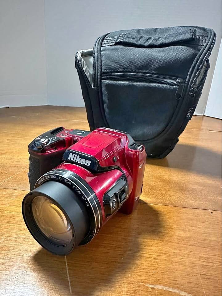 Nikon COOLPIX L840 16 MP Digital Compact Camera - Red *