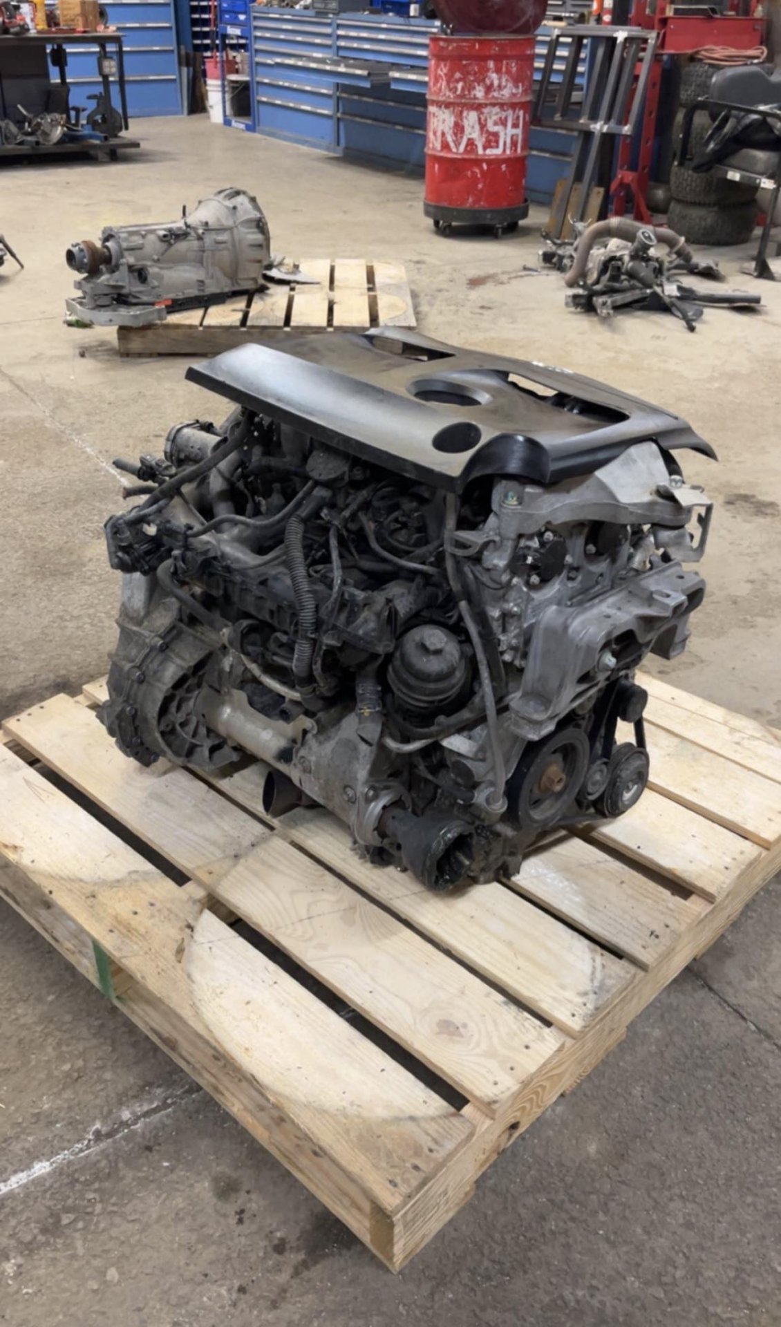 2015-2018 Mercedes 2.0 turbo engine and transmission