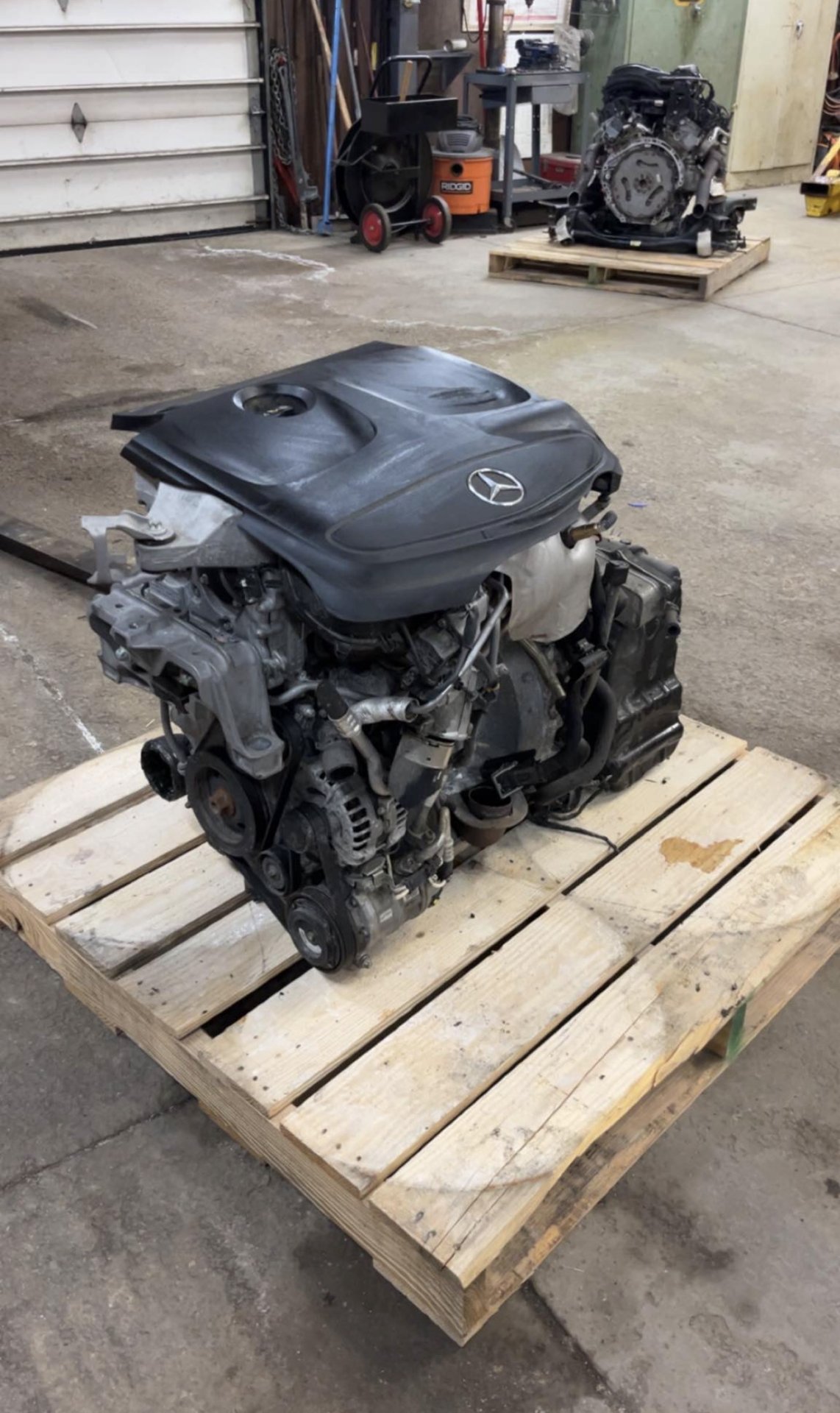2015-2018 Mercedes 2.0 turbo engine and transmission