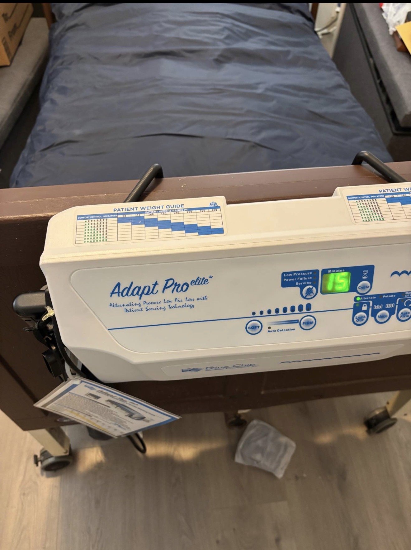 Twin electric bed