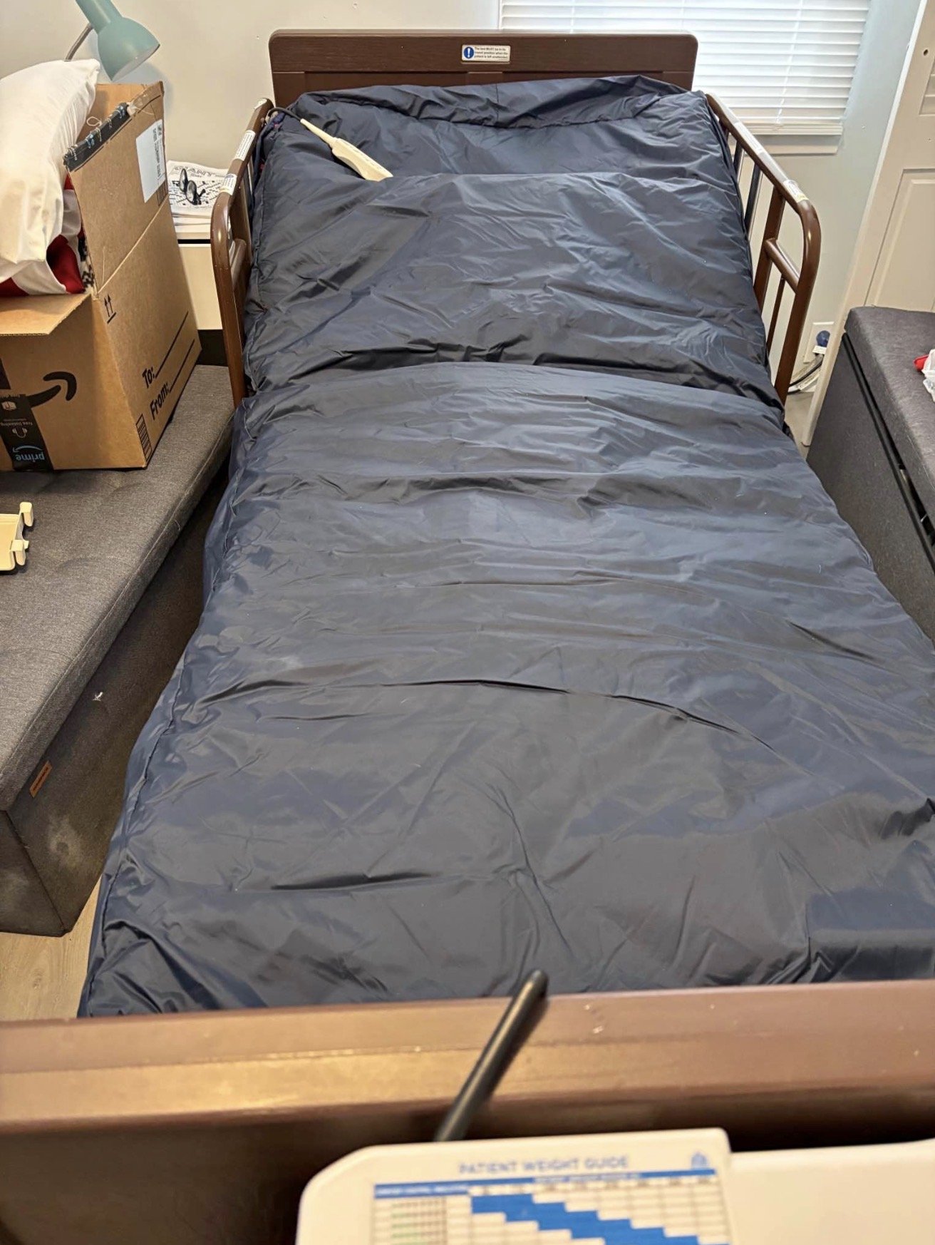 Twin electric bed