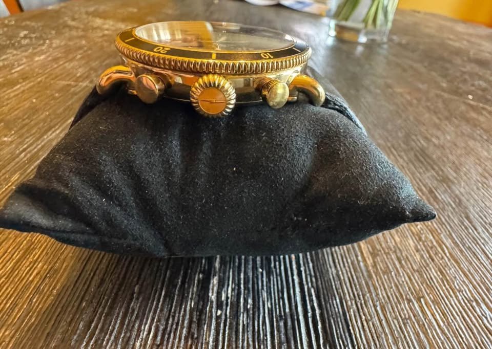 Shinola Runwell Sport Chrono 48mm, Black Leather Strap