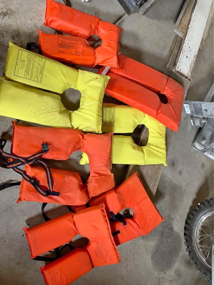 Boat Life Jackets (total 7)