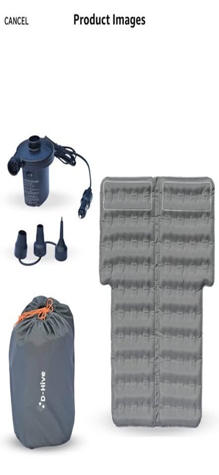 New D-Hive SUV Car Bed Air Mattress extra thick 300d Ox