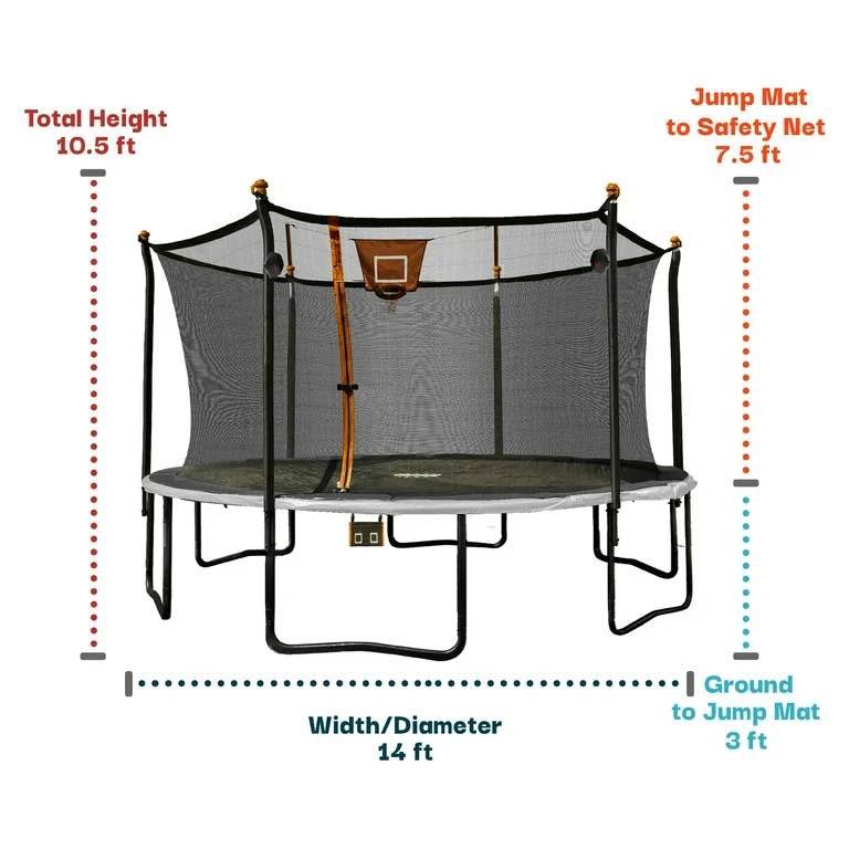 Brand new Bounce Pro 14ft Multiplay Trampoline &amp; En
